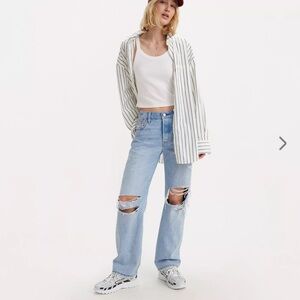 Levi's 501® '90S WOMEN'S JEANS baggy loose size 30x32